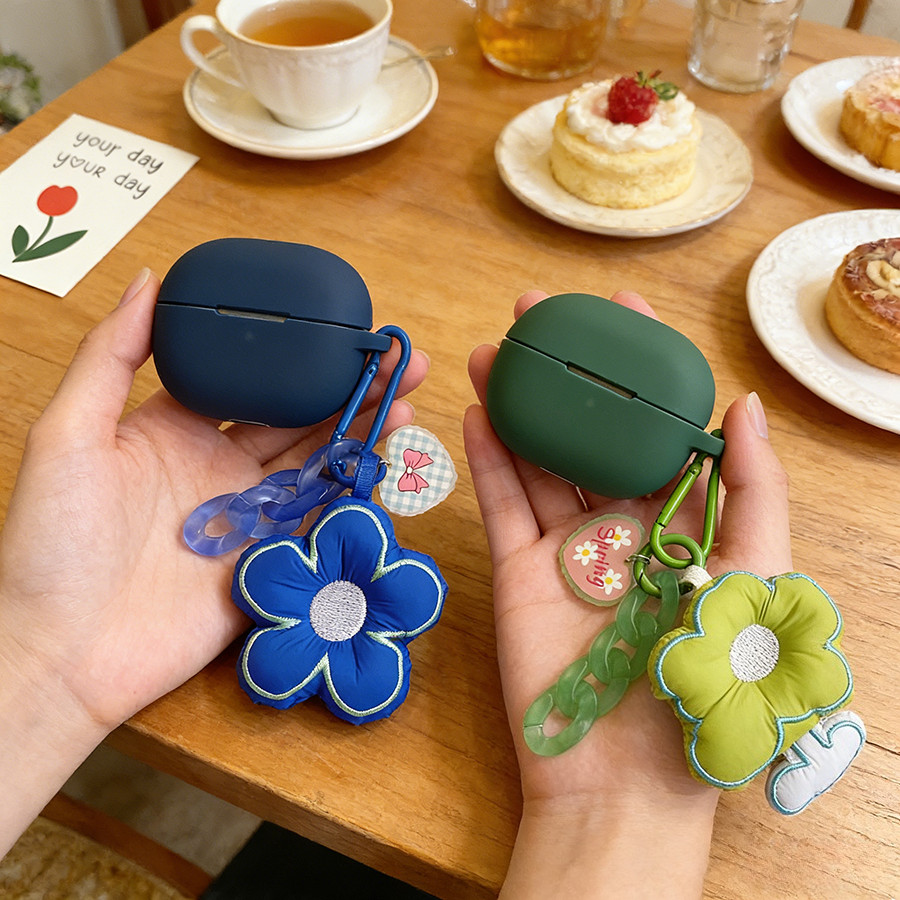 Hoa keychian Dành Cho Skullcandy Mod / JIB True Case Silicone Tai Nghe Bao Cho Skullcandy JIB True C