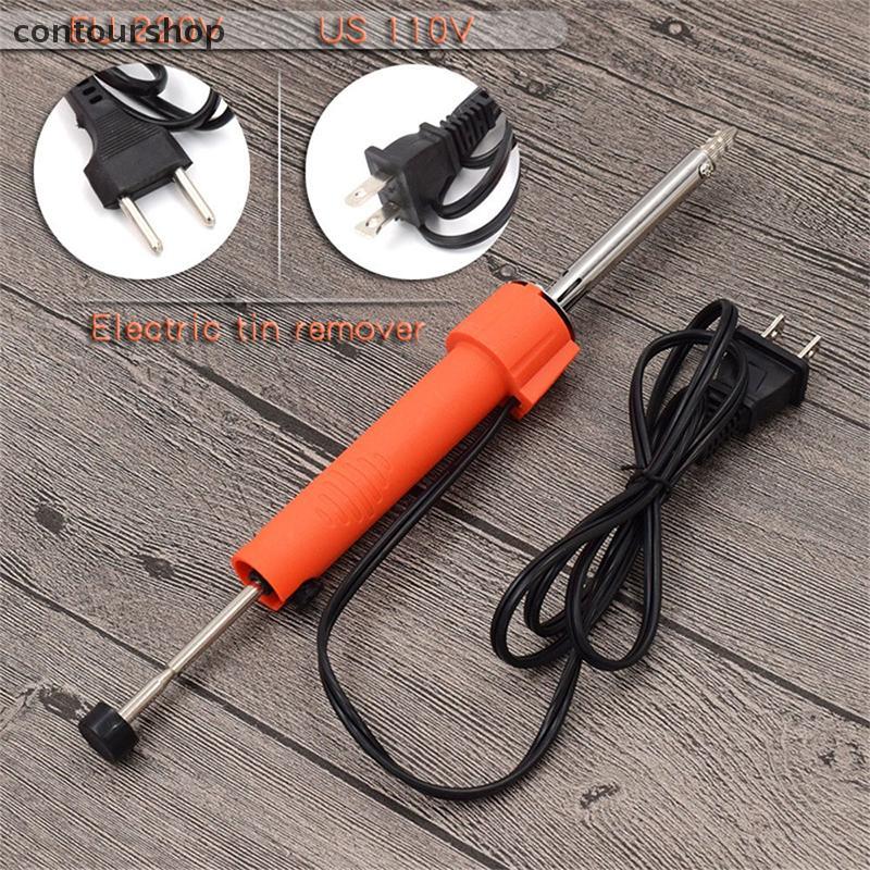 Contourshop] Máy hàn chân không điện nhiệt 110-220V EU US Máy bơm khử mùi bền bỉ Bút sắt hàn Công cụ sửa chữa mục đích kép Mới