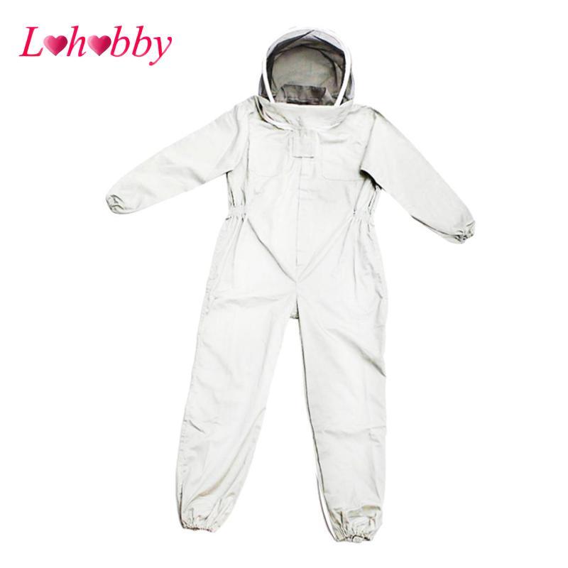 Bộ đồ nuôi ong chuyên nghiệp Bee Keeping All Body Suit Jacket L Size Trắng