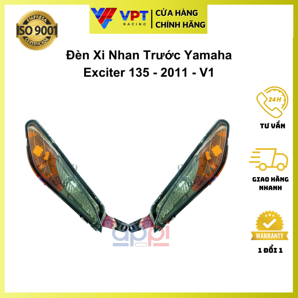 Đèn xi nhan rước EX 135 5 số / LC 135 5 số chính hãng APPi 55C5-H331/20