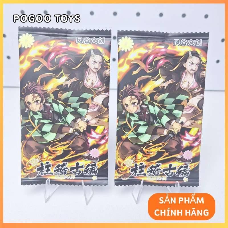 Thẻ Demon Slayer Shinobu Muichiro Nhân vật anime TCG Kimetsu No Yaiba card pack