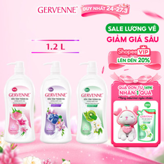 Sữa tắm trắng da hương nước hoa Gervenne 1.2L (3 mùi)