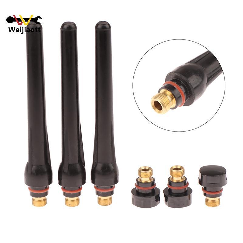 [Wjt] 5 Cái Hàn TIG 57Y02 Ba Nắp Cho Đèn Pin Hàn TIG WP17 / 18 / 26 Series Tig Vật Tư Tiêu Thụ Hàn V
