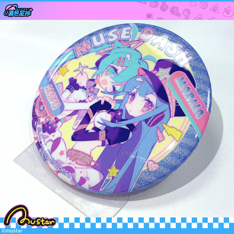 [Manmei] Huy hiệu Flash đôi đôi Muse Dash x Hatsune Miku Linkage