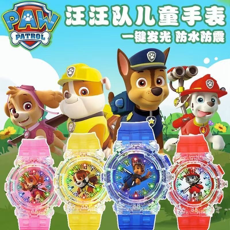 Sản phẩm mới Hàng có sẵn Wang Team Đồng hồ trẻ em Núm chống sốc Bé trai Bé gái 3 tuổi Quà tặng Đồng hồ trẻ em Đồ chơi trẻ em Đồng hồ đeo tay thật20260323