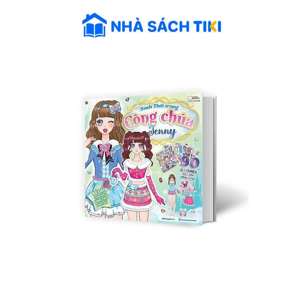 Sách thời trang Công chúa Jenny - Megabook
