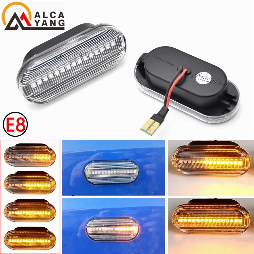 Led Năng Động Bật Tín Hiệu Bên Fender Đánh Dấu Tuần Tự Blinker Cho Volkswagen VW Bora Golf 3 4 Passa
