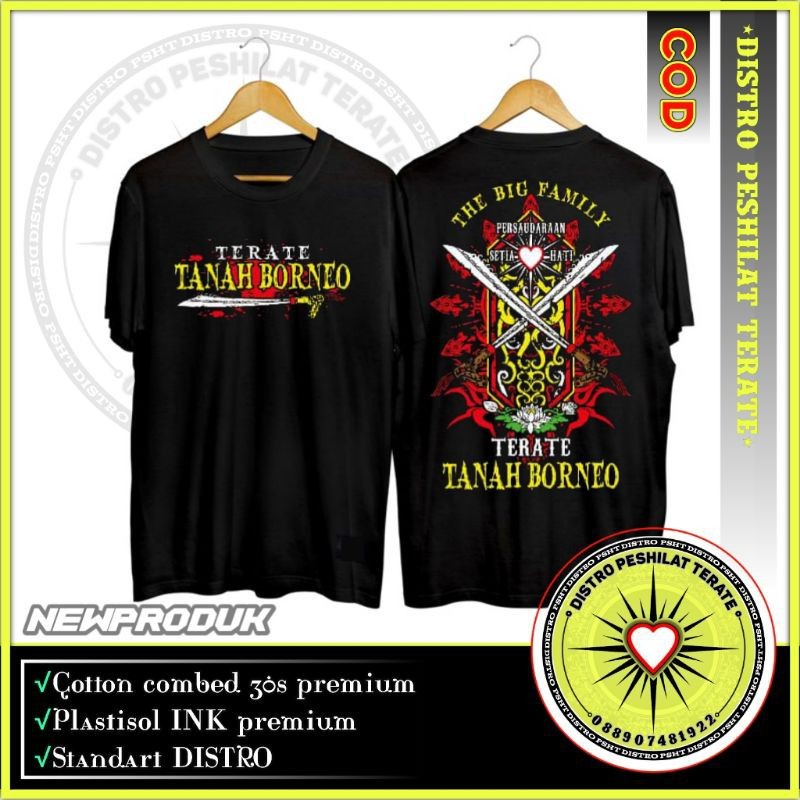 Áo thun Land of Borneo Distro Psht
