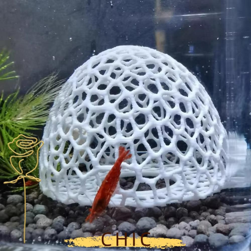 CHIC Trang trí bể cá, Chơi đồ trang trí Nuôi nơi trú ẩn Hang ẩn cá, Hang còn lại Nơi trú ẩn trang tr