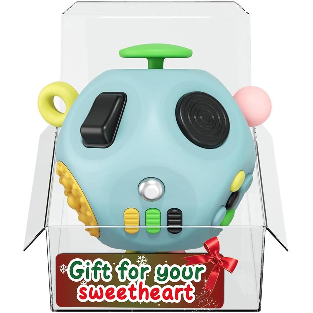 Fidget Dodecagon 12 Mặt Fidget Đồ chơi Fidget Đồ chơi Fidget Khối Fidget Miếng đệm Fidget Khối lập p