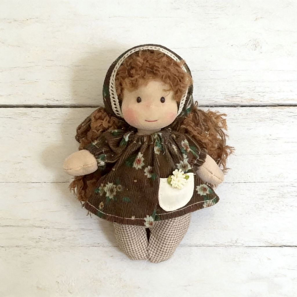 Cotton Body Hua De Fu Doll Dress-Up diy Handmade Doll Phone Charm