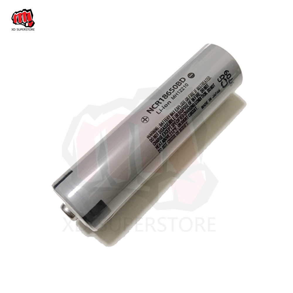 Pin 18650 Panasonic 3200mAh 3.7V Đầu nhọn NCR18650BD Có thể sạc lại 1000 lần MADE IN JAPAN