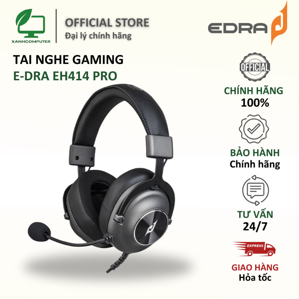 Tai nghe gaming E-Dra EH414 Pro - Hàng chính hãng