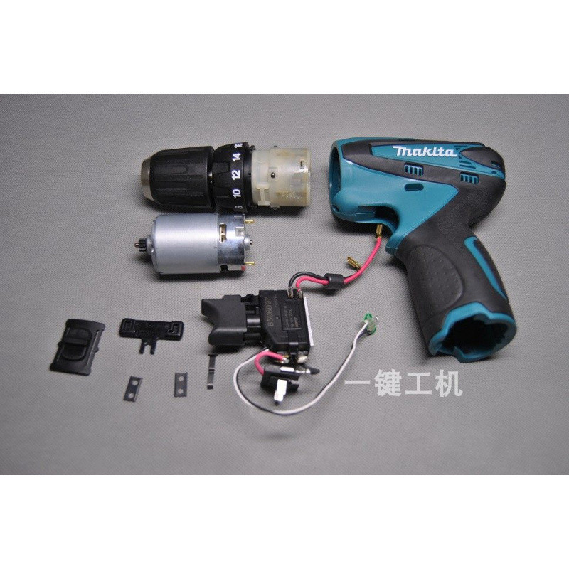 Máy khoan điện có thể sạc lại Makita Makita 10.8V DF030 DF330DWE Phụ kiện Công tắc hộp số động cơ