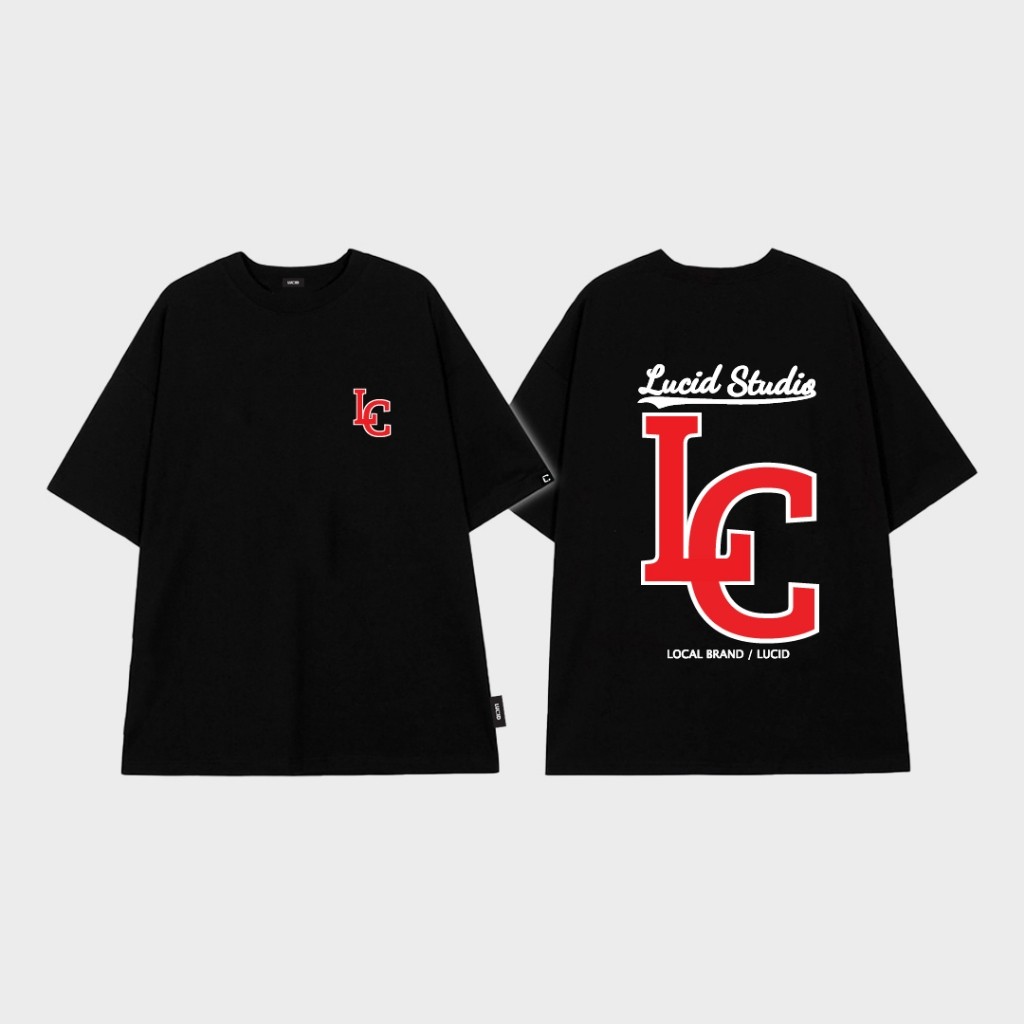 [HOT] Áo Thun Local Brand Unisex LUCID LC STUDIO Nam Nữ Tay Lỡ From Rộng Chất Cotton