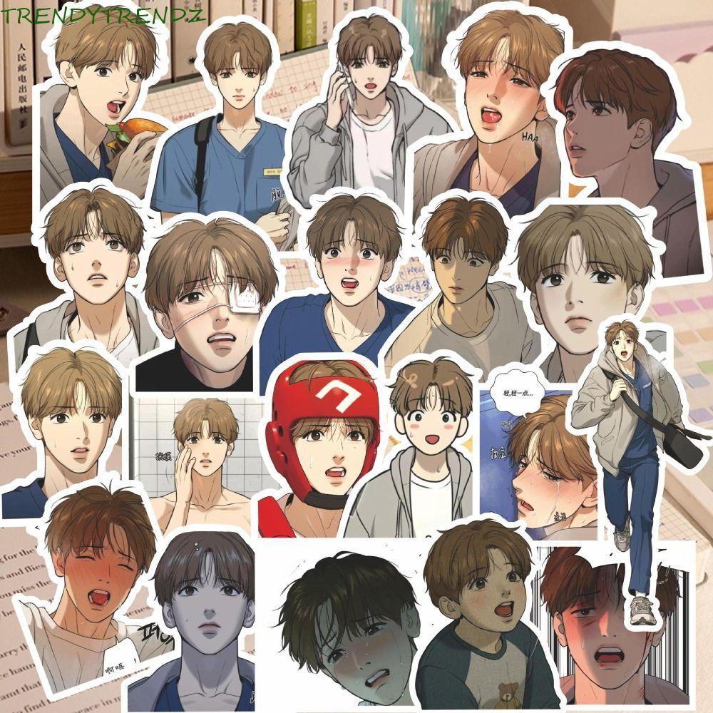 TRENDYTRENDZ Hàn Quốc BL Manwha Jinx Sticker, BL Manwha Joo Jaekyung Joo Jaekyung Joo Jaekyung Manga