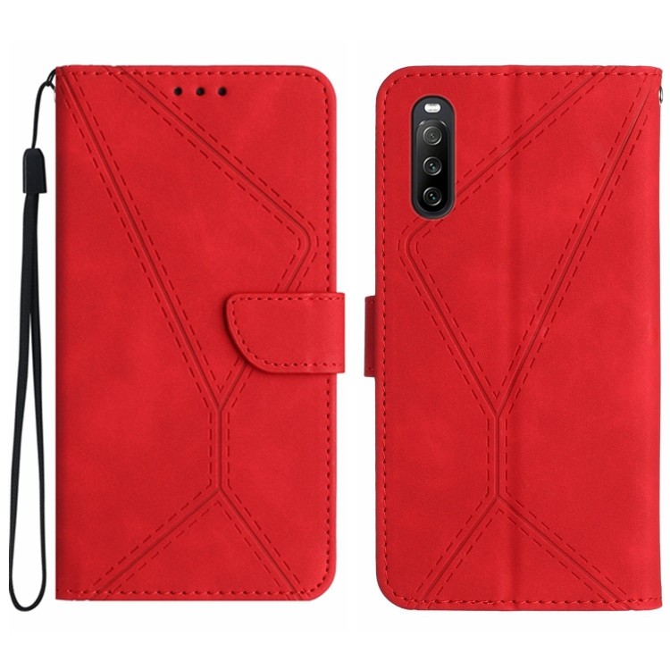 Ốp Điện Thoại Da Dập Nổi Khâu Bán Chạy Cho Sony Xperia 10 VI / Sony Xperia 1 VI / Sony Xperia 1 VII 