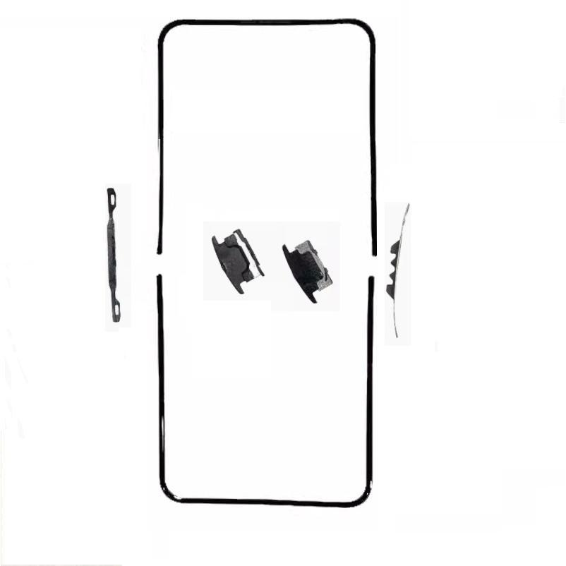 Z Flip 5 Khung LCD Giá Đỡ Màn Hình Có Khóa Giữa Mềm Pad Cho Samsung Z Flip5 F731B F731N Khung Giữa V