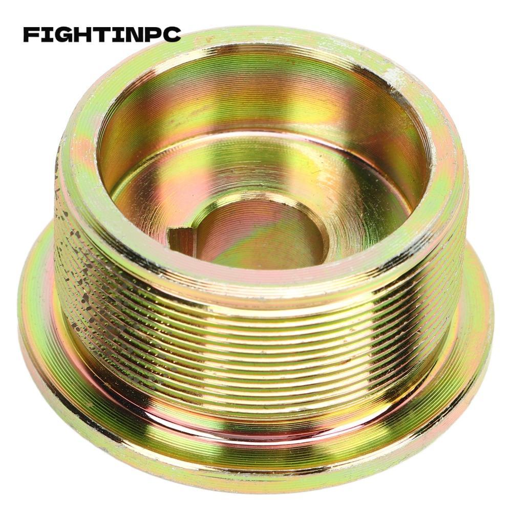 Bộ chuyển đổi ổ đĩa bánh đà Fightinpc màu vàng sắt, dễ lắp đặt và bền bỉ, phù hợp với phụ tùng xe đạ