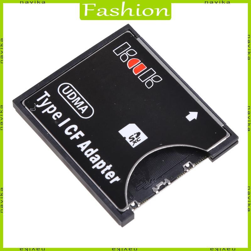 NA Chất Lượng SD Sang CF Bộ Chuyển Đổi Thẻ SD SDHC SDXC Sang Bộ Nhớ Flash Nhỏ Gọn Chuyển Đổi