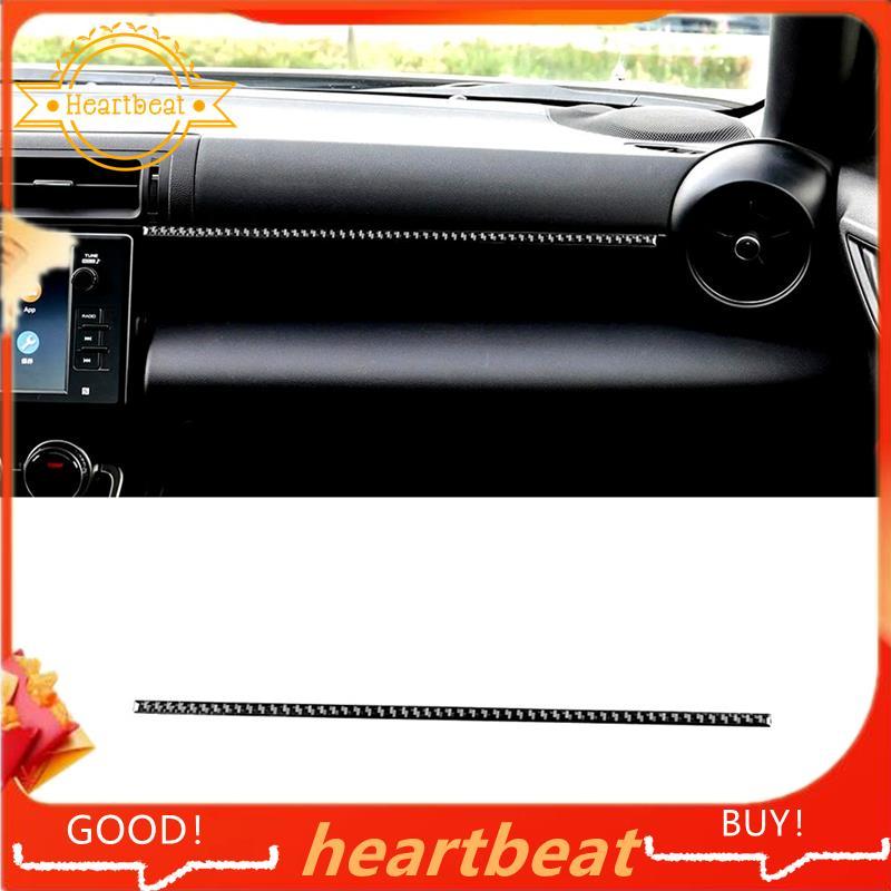 Sợi Carbon Cho BRZ GR86 2022-2025 Co-Pilot Bảng Điều Khiển Dải Viền Miếng Dán Phụ Kiện Nội Thất
