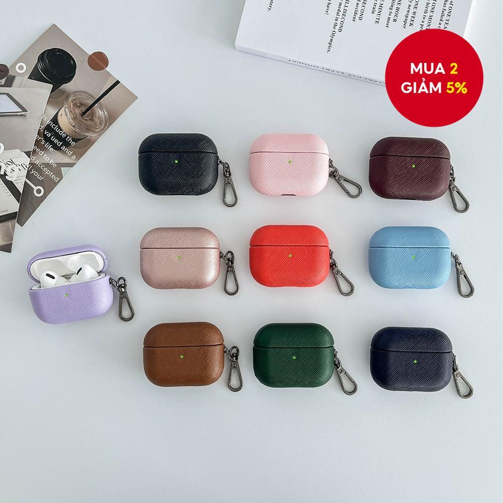 Ốp lưng đôi chống sốc Hàn Quốc cho AirPods Pro 3/4/Pro Pro2, vỏ bảo vệ PC cho tai nghe, ốp AirPods 4