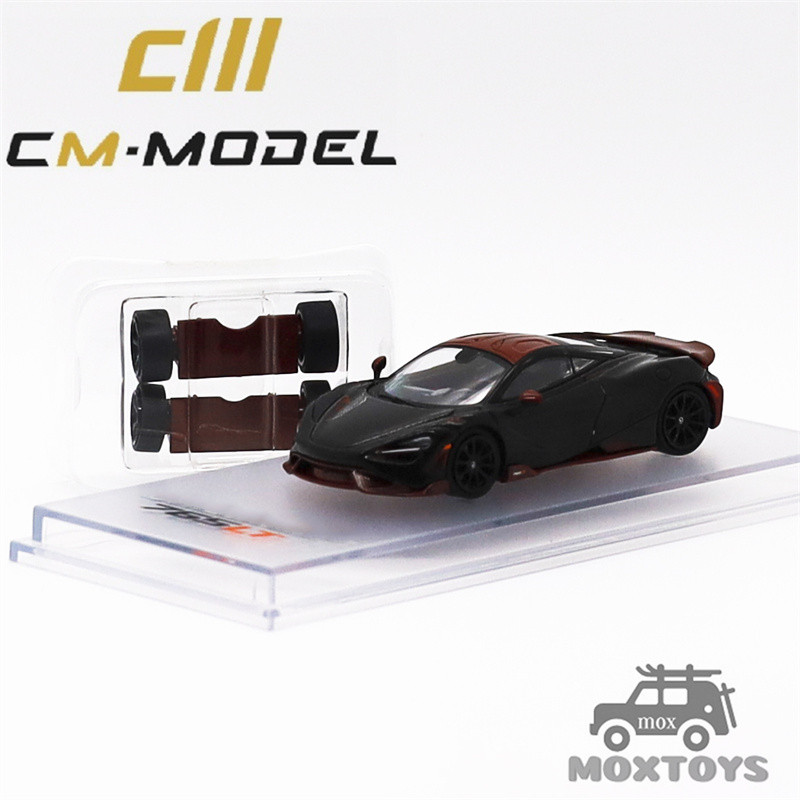 CM Model 1: 64 765LT Xe mô hình đúc màu đỏ Fullcarbon