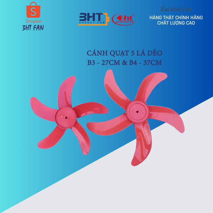 CÁNH QUẠT 5 LÁ B3, B4, B5