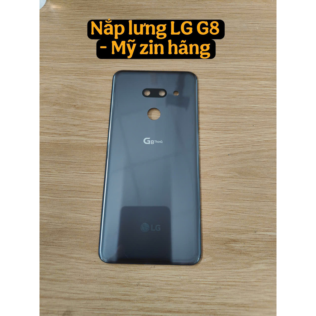 Nắp kính lưng LG G8 ThinQ Hàn, Mỹ, Nhật chính hãng, kính sau LG G8 ThinQ tự thay