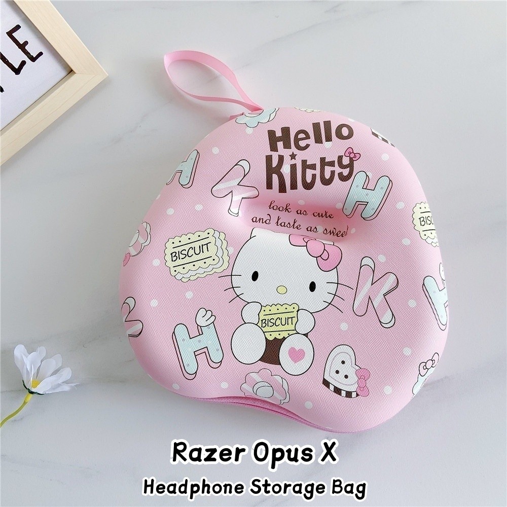 Dành Cho Tai Nghe Razer Opus X Tai Nghe Hoạt Hình Hợp Thời Trang Tai Nghe Earpads Túi Bảo Quản Vỏ EV