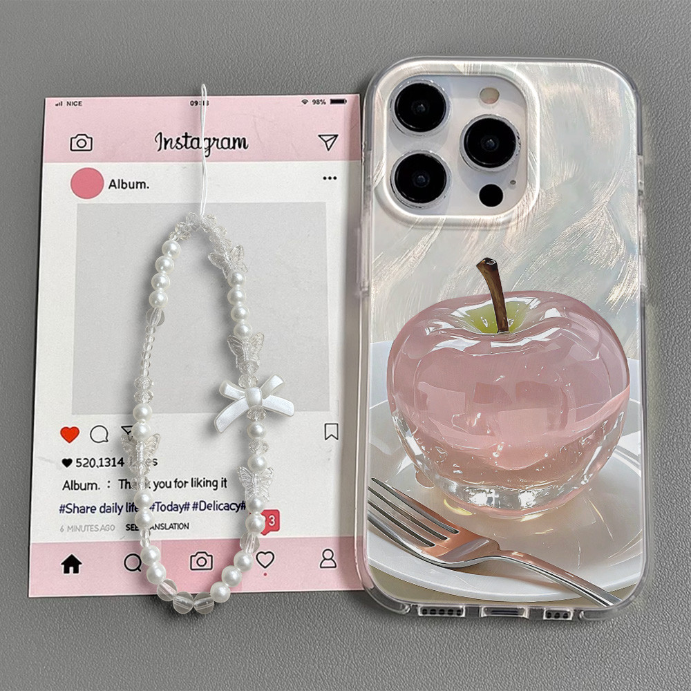 Op lung iPhone 7plus 8plus xr xsmax 11 12 13 14 15 16 17 pro plus promax Ốp lưng có hình ảnh táo hồn