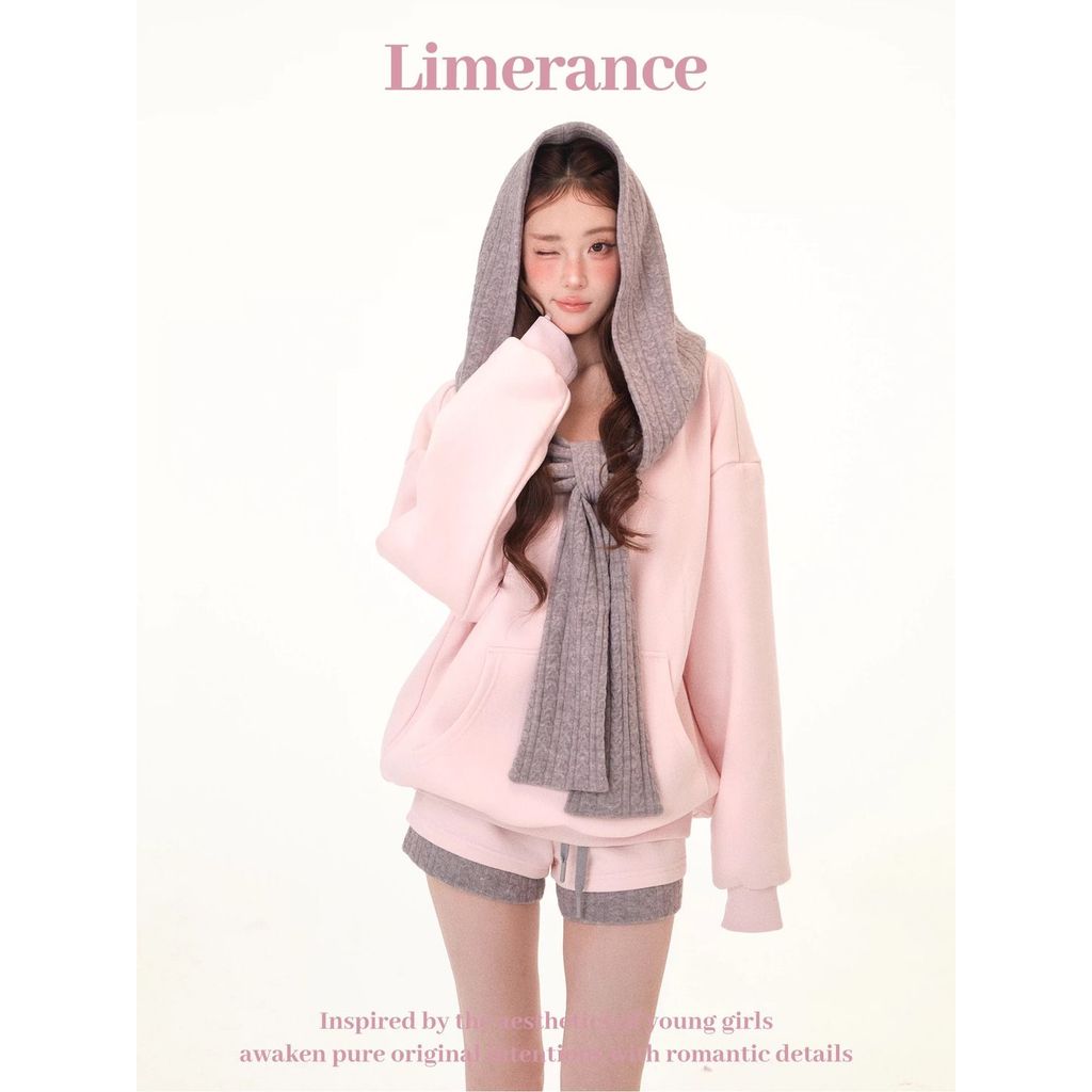 Dài Tay Vai Phù Hợp Với Quần Áo Chương Hợp Thời Trang Lukang Rời Mờ Thiết Kế Phong Cách Mới Quần Sho