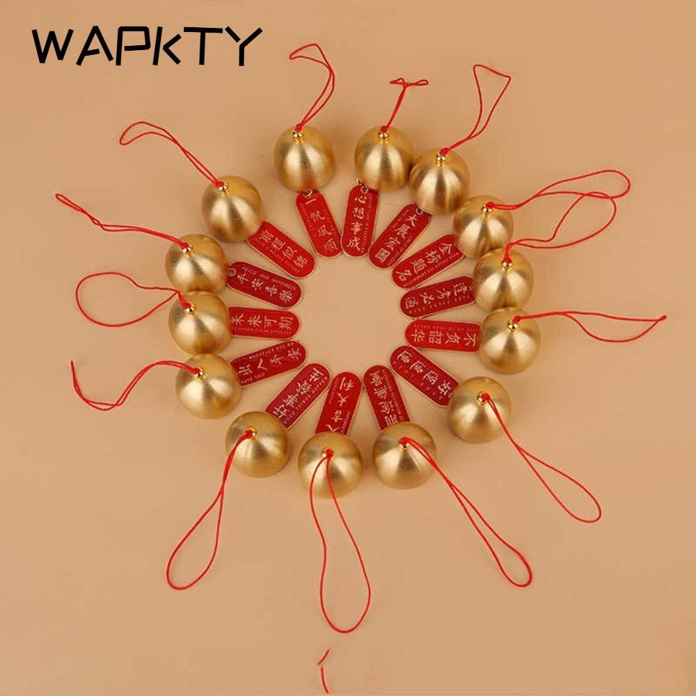 WAPKTY Chuông gió , Chuông Jingle 2.8cm DIY, Jingle Trang trí Jingle Treo cửa chuông đồng