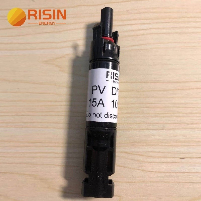 Bán chạy Risin 30A Solar SBD Connector Loại MC4 Đầu nối Diode bỏ qua chống nước cho kết nối bảng điề