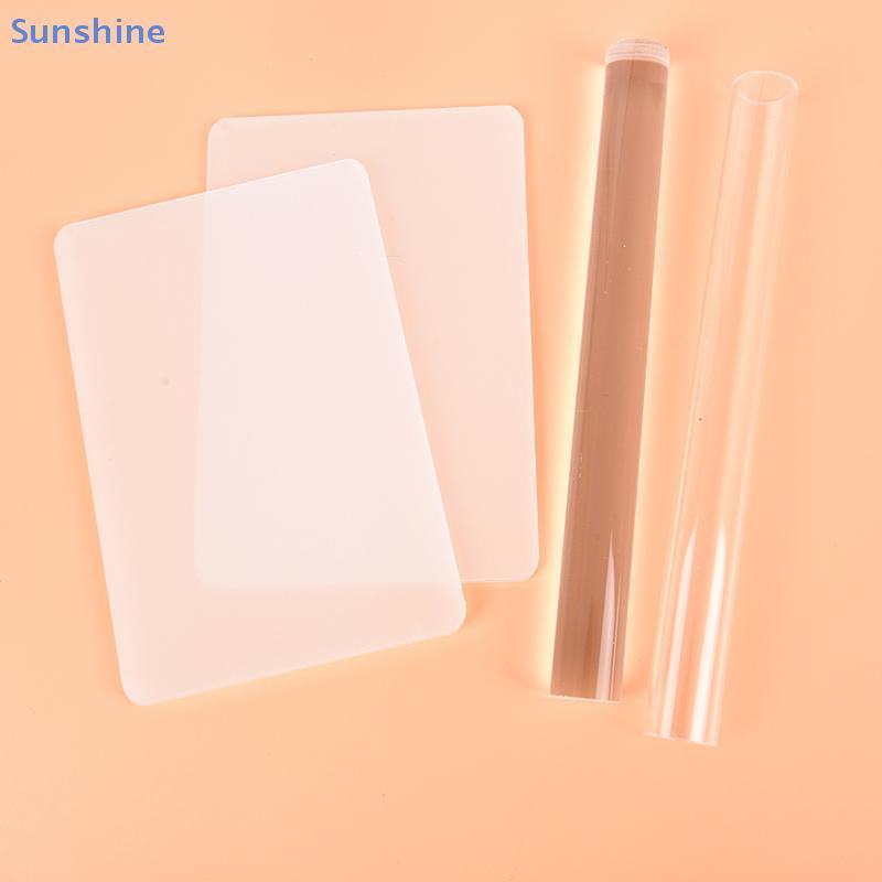 Sun Solid Clay Rolling Pin Acrylic Clay Roller DIY Modeling Clay Tools Phụ kiện VN