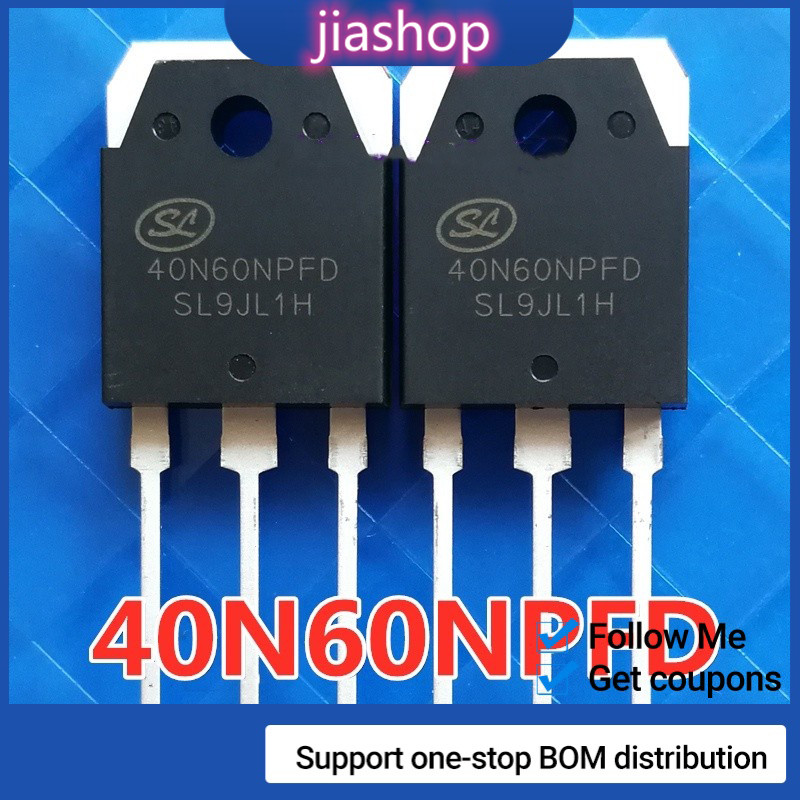 2 Chiếc Chính Hãng Transistor Mosfet 40N60 40N60NPFD 60N60FD1 TO-3P 600V 40A IGBT Cho Máy Hàn Biến T