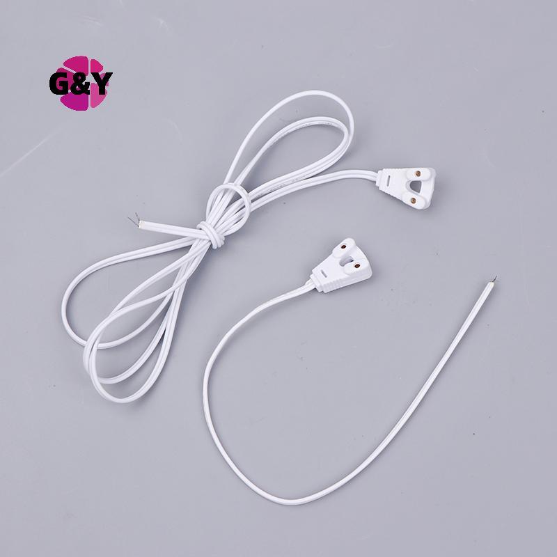 G & Y 10 Chiếc T8 Giá Đỡ Đèn T8 Đế Dây Đèn Hộp Dòng Đèn Giá Đỡ Cáp Cho T8 Huỳnh Quang Ống