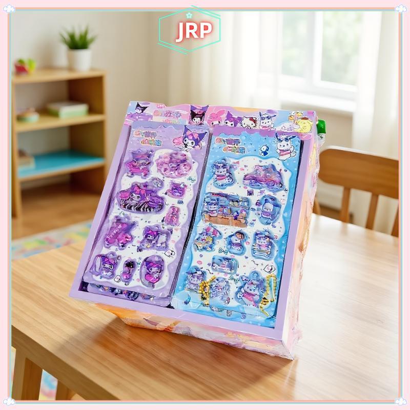 JRP Sanrio Kawaii 3D Stiers Hoạt Hình Dễ Thương Deco Stiers DIY Điện Thoại Hành Lý Xe Máy Laptop Val