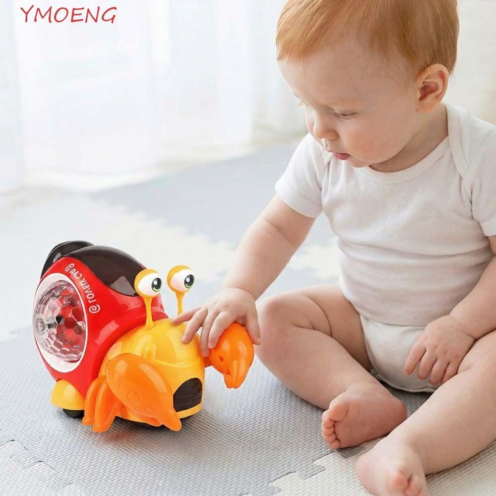 STELLARB LED Light Cua Đồ chơi đi bộ, Nhựa có nhạc Đồ chơi cua ẩn sĩ nhảy múa, Đồ chơi thời gian đi 