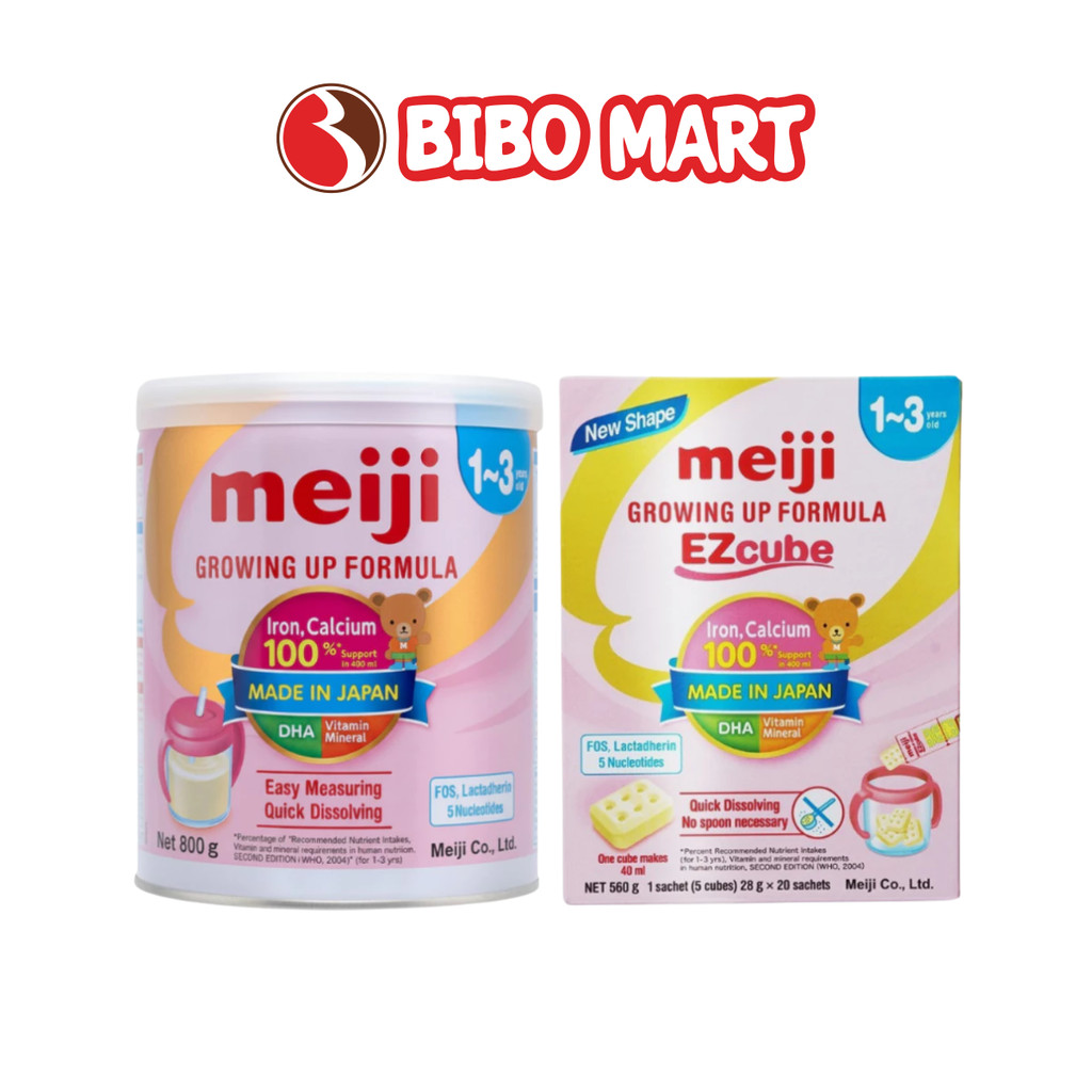 Sữa Meiji Growing Up Infant Formula Nhập Khẩu Nhật Cung Cấp Dinh Dưỡng Cho Trẻ Tới 3 Tuổi - Bibomart