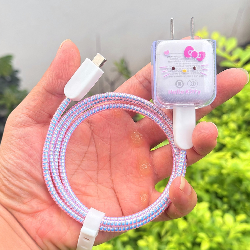 Thích hợp cho Vỏ sạc Belkin Belkin 45W Vỏ bảo vệ cáp dữ liệu Apple 17 16promax Dây cuộn dây