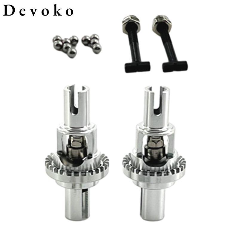 2x Vi sai kim loại trước và sau cho Wltoys 1 / 28 284161 284131 K989 K969