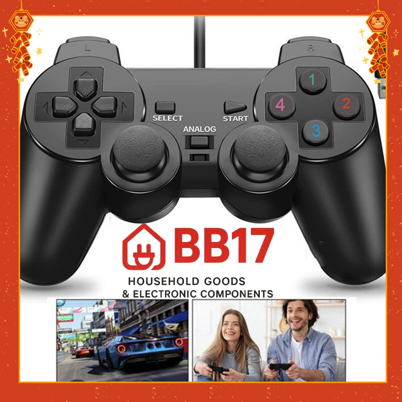 Tay cầm chơi game có dây điều khiển chơi game cổng USB
