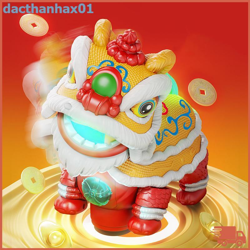 DAC Trung Quốc Lion Dance đồ chơi, điện Lion Dance với đèn và âm nhạc, vui lắc đầu Lion Dance đồ chơ