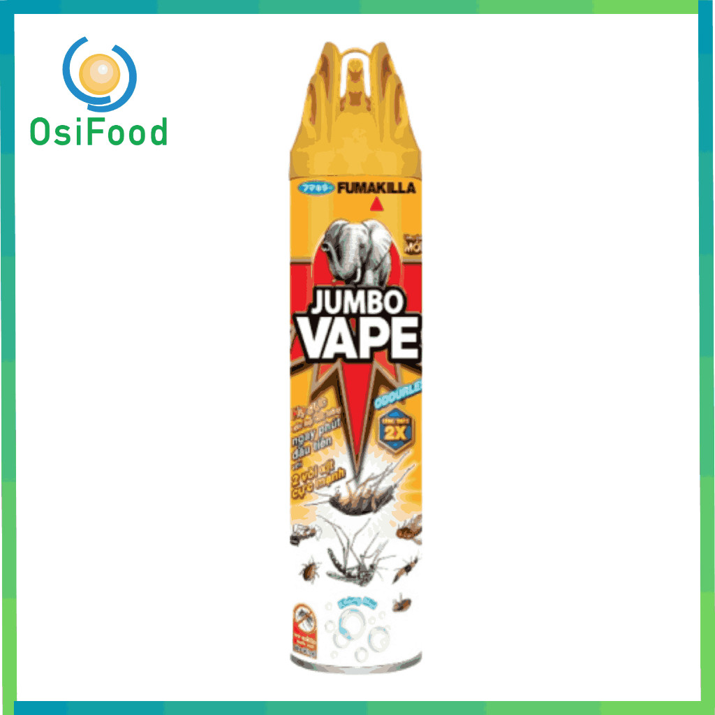 Xịt côn trùng JumboVape không mùi 600ml