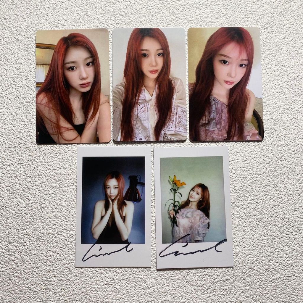 GISELLE Giselle bộ sưu tập thẻ nhỏ chính hãng số tháng 6 thẻ sao Hàn Quốc