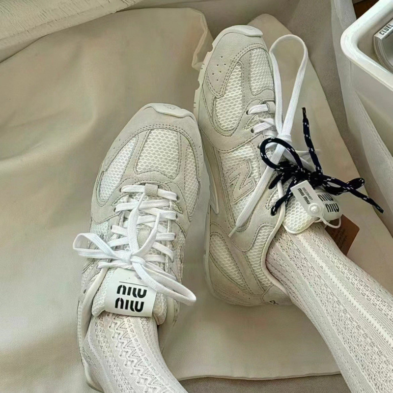Miumiu Joint NB530 Đức Cổ Điển Retro Forrest Gump Giày Tập Luyện Giày Giày Đôi Giày