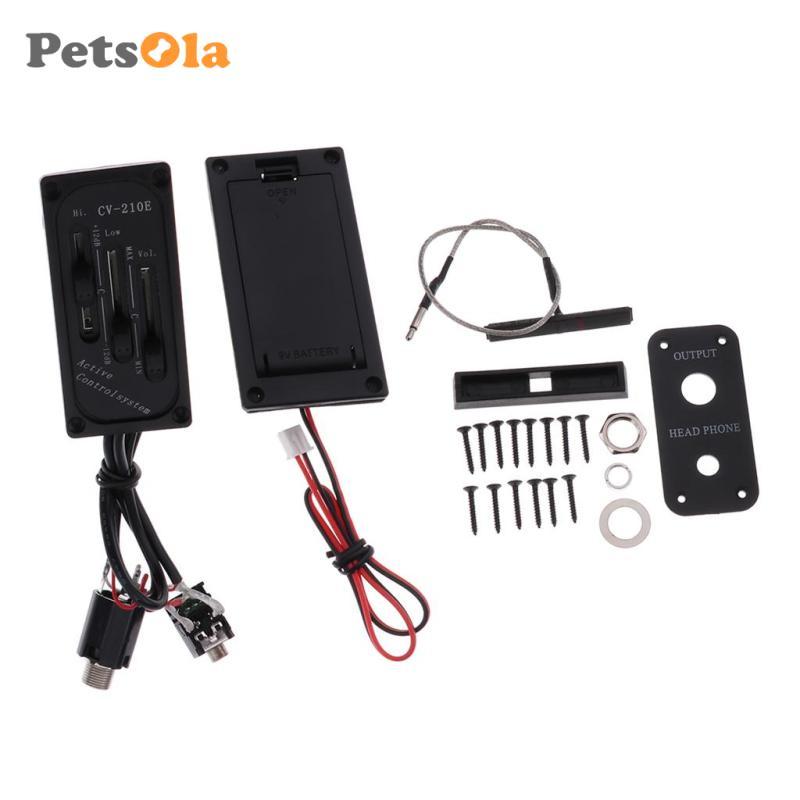 Bền ABS Violin Thụ Động Pickup Piezo Cello Violin Transducer Bộ Pickup