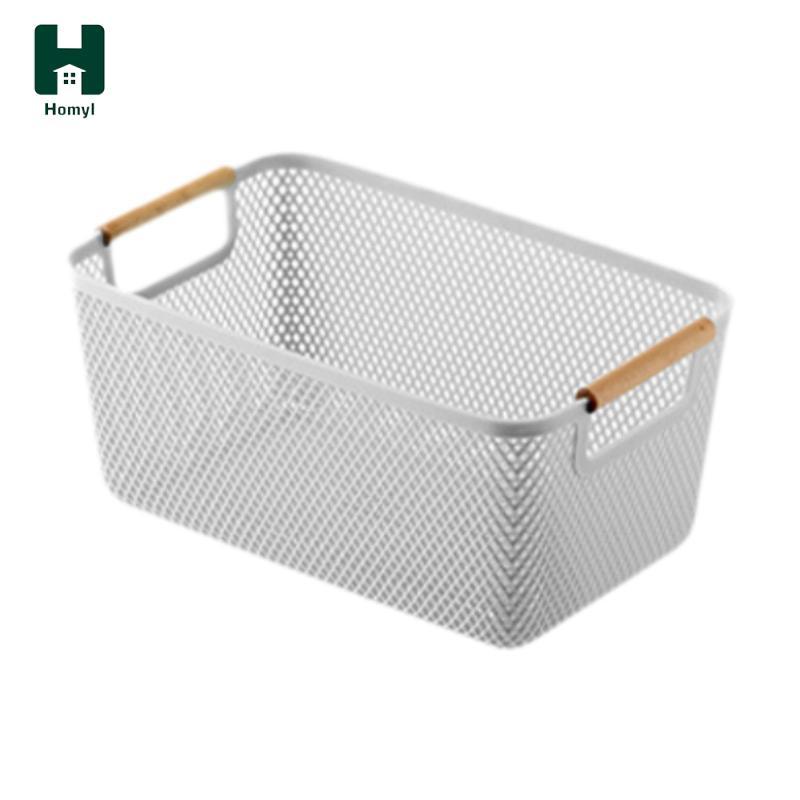 Hoyl Hollow Storage Organizer Basket Desktop Storage Organizer Bin Đồ chơi trang trí