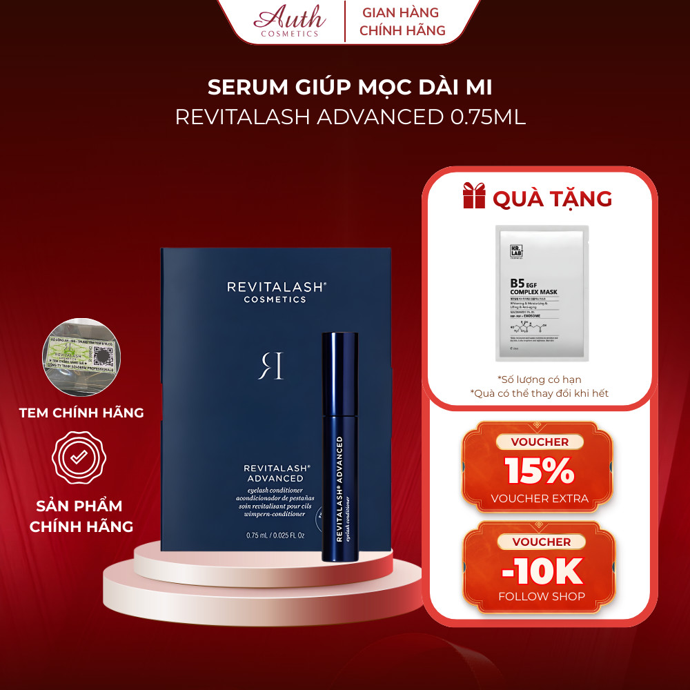 [HÀNG CÔNG TY] Serum dưỡng mi giúp cải thiện độ dài Revitalash Advanced Eyelash Conditioner 0.75ml